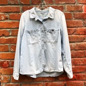 Madewell Chambray Top